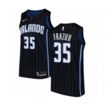 Men's Nike Orlando Magic #35 Melvin Frazier Authentic Black NBA Jersey Statement Edition