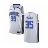 Men's Nike Orlando Magic #35 Melvin Frazier Authentic White NBA Jersey - Association Edition