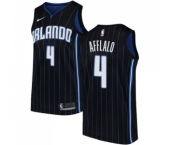 Men's Nike Orlando Magic #4 Arron Afflalo Swingman Black Alternate NBA Jersey Statement Edition