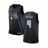 Men's Nike Orlando Magic #4 Arron Afflalo Swingman Black NBA Jersey - City Edition