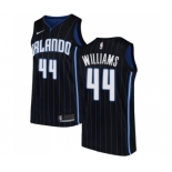 Men's Nike Orlando Magic #44 Jason Williams Swingman Black Alternate NBA Jersey Statement Edition