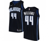 Men's Nike Orlando Magic #44 Jason Williams Swingman Black Alternate NBA Jersey Statement Edition