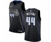 Men's Nike Orlando Magic #44 Jason Williams Swingman Black NBA Jersey - City Edition