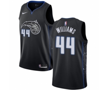 Men's Nike Orlando Magic #44 Jason Williams Swingman Black NBA Jersey - City Edition