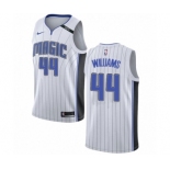 Men's Nike Orlando Magic #44 Jason Williams Swingman NBA Jersey - Association Edition