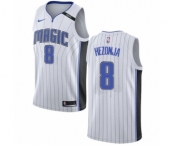 Men's Nike Orlando Magic #8 Mario Hezonja Swingman NBA Jersey - Association Edition