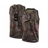 Men's Nike Orlando Magic #9 Nikola Vucevic Swingman Camo Realtree Collection NBA Jersey