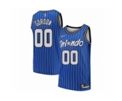 Men's Orlando Magic #00 Aaron Gordon Authentic Blue Hardwood Classics Basketball Jersey