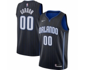 Men's Orlando Magic #00 Aaron Gordon Nike Black 2020-21 Swingman Jersey