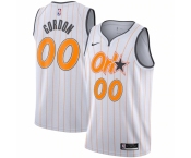 Men's Orlando Magic #00 Aaron Gordon Nike White 2020-21 Swingman Player Jersey