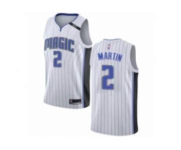 Men's Orlando Magic #2 Jarell Martin Authentic White Basketball Jersey - Association Edition