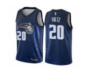 Men's Orlando Magic #20 Markelle Fultz Authentic Blue Basketball Jersey - City Edition