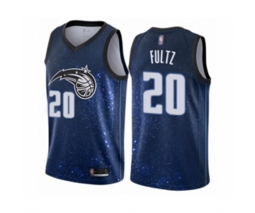 Men's Orlando Magic #20 Markelle Fultz Authentic Blue Basketball Jersey - City Edition