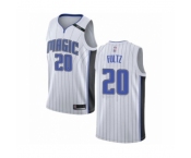 Men's Orlando Magic #20 Markelle Fultz Authentic White Basketball Jersey - Association Edition