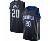 Men's Orlando Magic #20 Markelle Fultz Nike Black 2020-21 Swingman Jersey