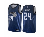 Men's Orlando Magic #24 Khem Birch Authentic Blue Basketball Jersey - City Edition