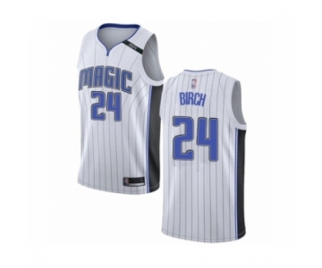 Men's Orlando Magic #24 Khem Birch Authentic White Basketball Jersey - Association Edition