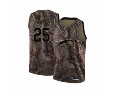 Men's Orlando Magic #25 Wes Iwundu Swingman Camo Realtree Collection Basketball Jersey