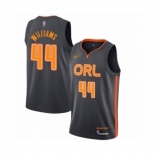 Men's Orlando Magic #44 Jason Williams Swingman Charcoal Basketball Jersey 2019-20 City Edition