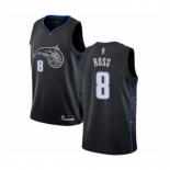 Men's Orlando Magic #8 Terrence Ross Authentic Black Basketball Jersey - City Edition