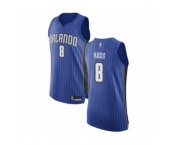 Men's Orlando Magic #8 Terrence Ross Authentic Royal Blue Basketball Jersey - Icon Edition