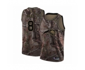 Men's Orlando Magic #8 Terrence Ross Swingman Camo Realtree Collection Basketball Jersey