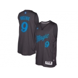 Men's Orlando Magic #9 Nikola Vucevic Black 2016 Christmas Day NBA Swingman Jersey