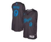 Men's Orlando Magic #9 Nikola Vucevic Black 2016 Christmas Day NBA Swingman Jersey