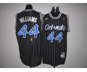 Mitchell And Ness Magic #44 Jason Williams Stitched Black Throwback NBA Jersey