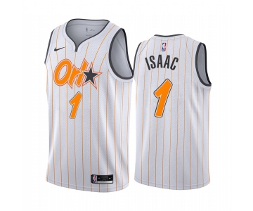 Nike Magic #1 Jonathan Isaac White NBA Swingman 2020-21 City Edition Jersey