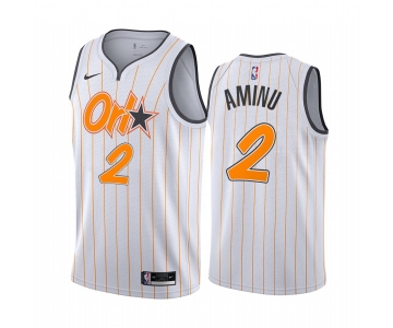 Nike Magic #2 Al-Farouq Aminu White NBA Swingman 2020-21 City Edition Jersey