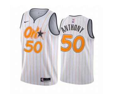 Nike Magic #50 Cole Anthony White NBA Swingman 2020-21 City Edition Jersey