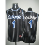 nba orlando magic #1 hardaway black