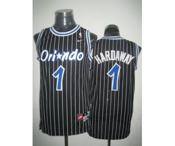 nba orlando magic #1 hardaway black