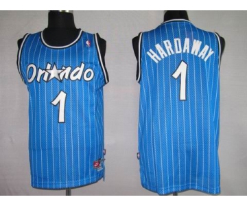 nba orlando magic #1 hardaway blue strip(fans edition)