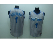 nba orlando magic #1 hardaway grey(fans edition)