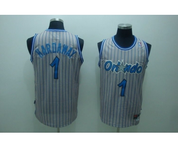 nba orlando magic #1 hardaway grey(fans edition)