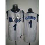 nba orlando magic #1 hardaway white