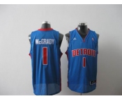 nba orlando magic #1 mcgrady blue[2011 swingman revolution 30]