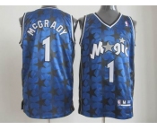 nba orlando magic #1 mcgrady blue[mcgrady] 星星