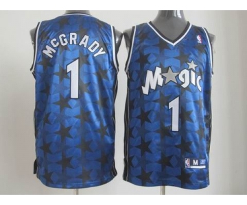 nba orlando magic #1 mcgrady blue[mcgrady] 星星