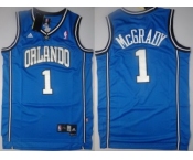 nba orlando magic #1 tracy mcgrady blue (swingman)