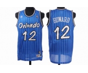 nba orlando magic #12 howard blue strip(fans edition)