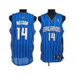 nba orlando magic #14 nelson blue