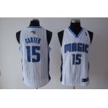 nba orlando magic #15 carter white