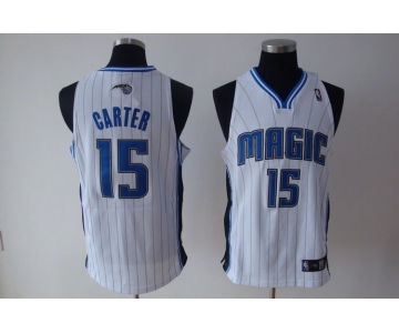 nba orlando magic #15 carter white