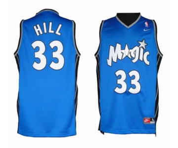 nike nba orlando magic #33 hill blue[nike] 星星