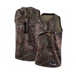 Women's Nike Orlando Magic #1 Penny Hardaway Swingman Camo Realtree Collection NBA Jersey