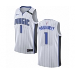 Women's Nike Orlando Magic #1 Penny Hardaway Swingman NBA Jersey - Association Edition