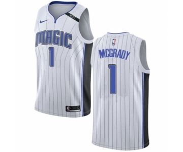 Women's Nike Orlando Magic #1 Tracy Mcgrady Swingman NBA Jersey - Association Edition